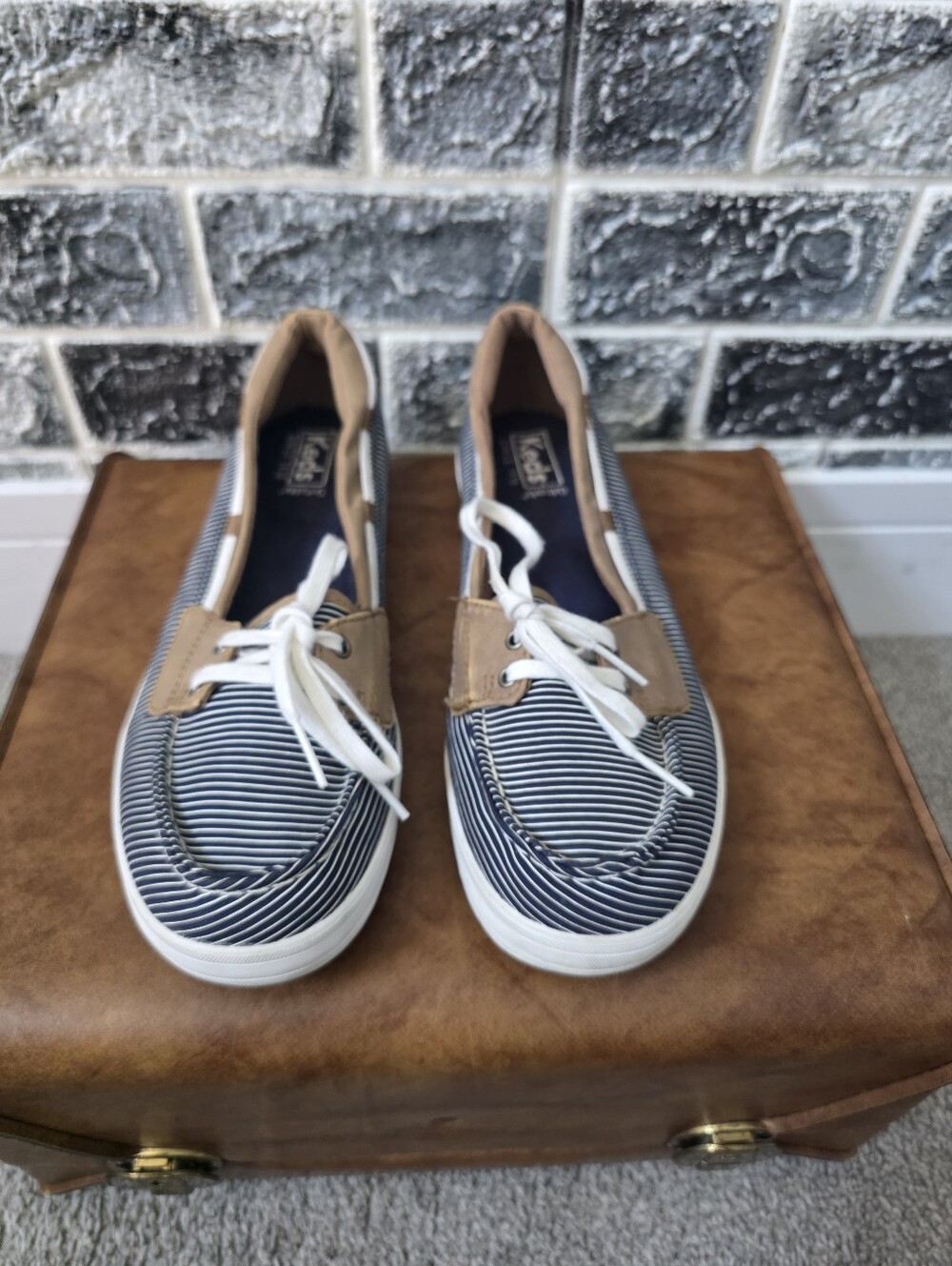 Keds Ortholite Women's Multicolors Striped Loafers Size 9.5 - Picture 8 of 8